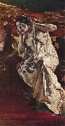 Arthur Ignatius Keller Die Tanzerin Madeleine oil painting on canvas